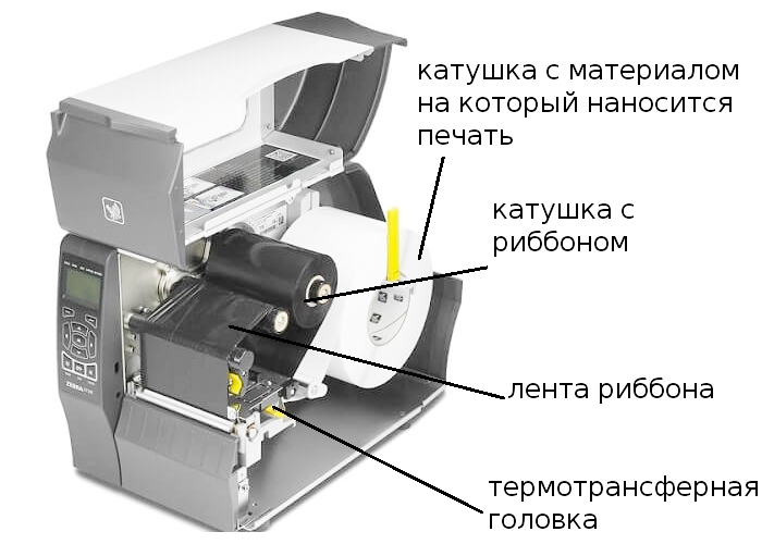 устройство термотрансферного принтера